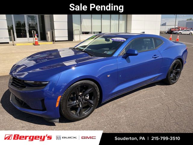 Riverside Blue Metallic 2021 Chevrolet Camaro 1LT Coupe RWD Coupe Rear-Wheel Drive Automatic