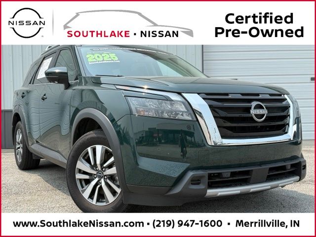 Black (Obsidian Green Pearl) 2025 Nissan Pathfinder SUV / Crossover All-Wheel Drive 9-Speed Automatic
