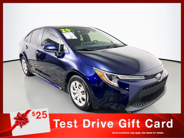 Blueprint 2020 Toyota Corolla Sedan Front-Wheel Drive Continuously Variable Transmission