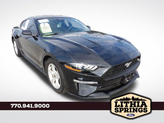 Shadow Black 2021 Ford Mustang Coupe Rear-Wheel Drive Automatic