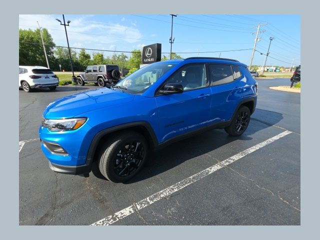 Hydro Blue Pearlcoat 2025 Jeep Compass SUV / Crossover 8-Speed Automatic
