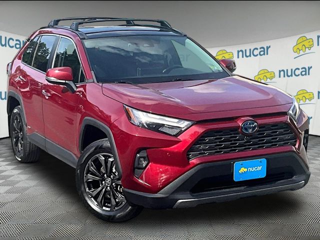 Pearl 2022 Toyota RAV4 Hybrid SUV / Crossover All-Wheel Drive Continuously Variable Transmission