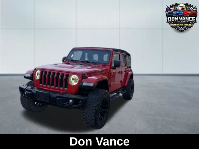 Firecracker Red Clearcoat 2021 Jeep Wrangler Unlimited Rubicon 4WD SUV / Crossover Four-Wheel Drive 6-Speed Manual