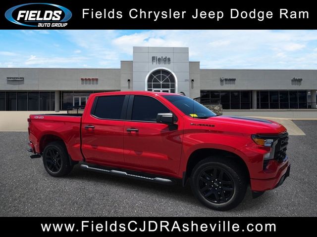 Red Hot 2024 Chevrolet Silverado 1500 Pickup Truck Four-Wheel Drive 8-Speed Automatic