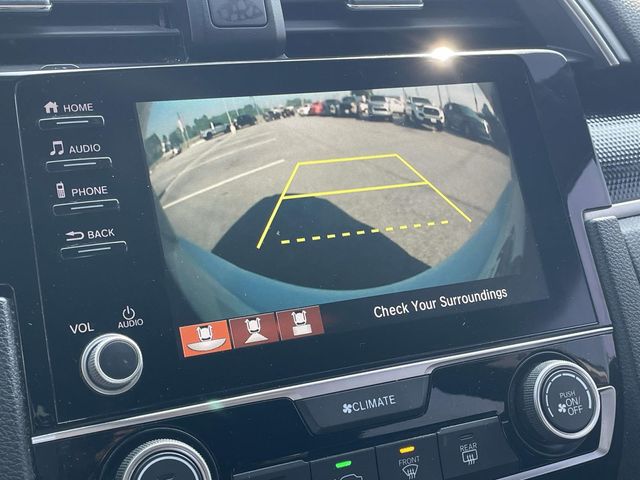 2019 Platinum White Pearl Honda Civic Sport FWD Sedan