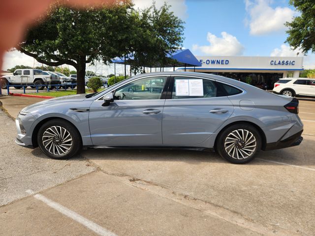 2025 Hyundai Sonata Hybrid SEL Blue at Baytown Hyundai