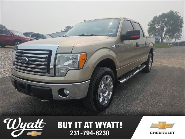 Pale Adobe Metallic 2011 Ford F-150 Pickup Truck Four-Wheel Drive 6-Speed Automatic
