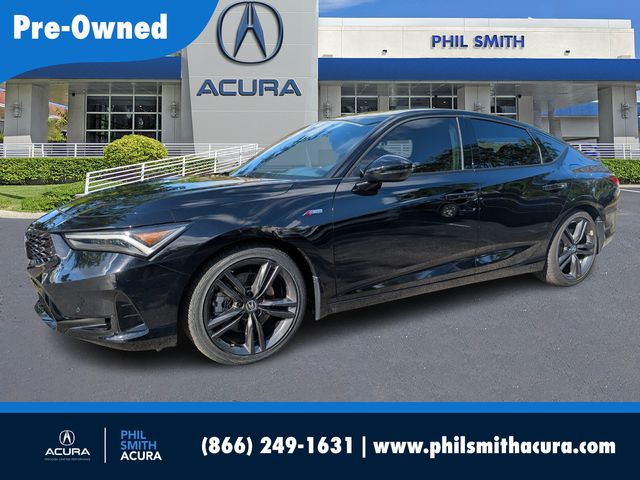 Majestic Black Pearl 2025 Acura Integra FWD with Technology and A-SPEC Package Sedan Front-Wheel Drive 6-Speed Manual