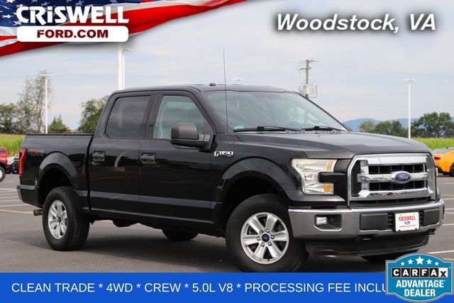 Shadow Black 2016 Ford F-150 Pickup Truck Four-Wheel Drive 6-Speed Automatic