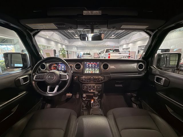 2021 Jeep Wrangler Unlimited Sahara Gray at Stokes Volkswagen