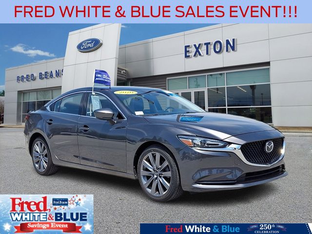 Machine Gray Metallic 2020 Mazda MAZDA6 Sedan Front-Wheel Drive 6-Speed Automatic