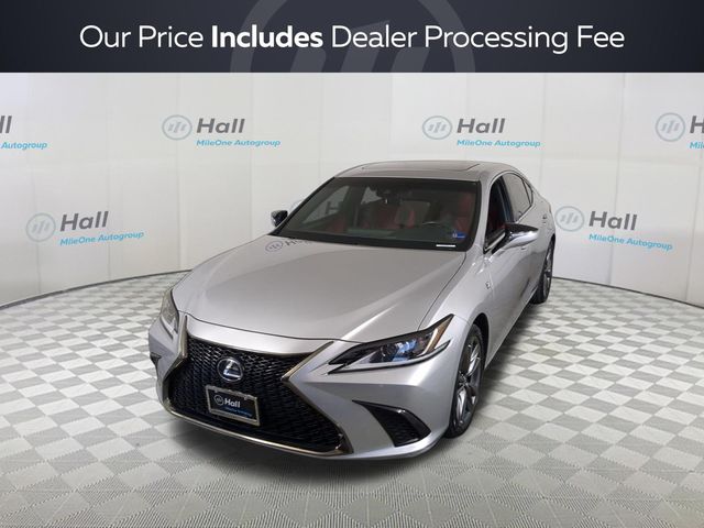 Silver 2019 Lexus ES Sedan Front-Wheel Drive 8-Speed Automatic