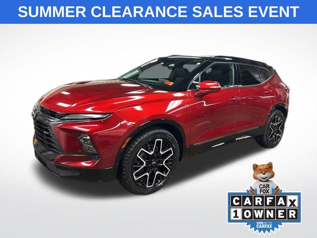 Radiant Red Tintcoat 2024 Chevrolet Blazer RS AWD SUV / Crossover All-Wheel Drive 9-Speed Automatic Overdrive