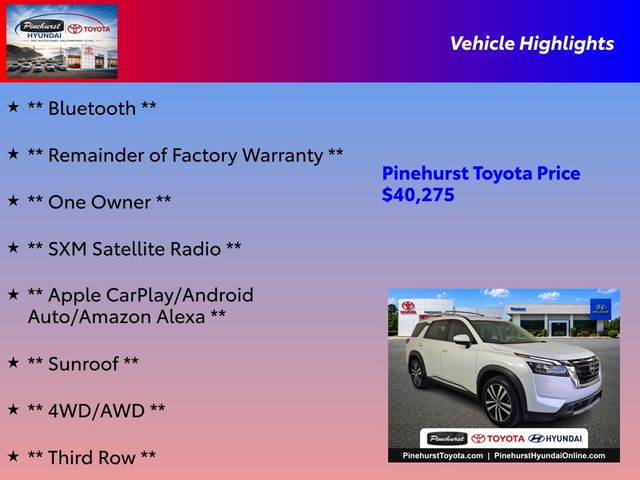 Used 2025 Nissan Pathfinder SUV
