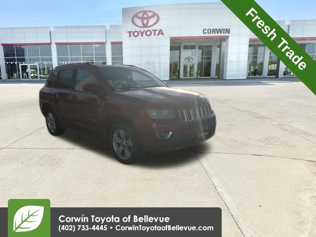 Deep Cherry Red Crystal Pearlcoat 2015 Jeep Compass Latitude SUV / Crossover Front-Wheel Drive Continuously Variable Transmission