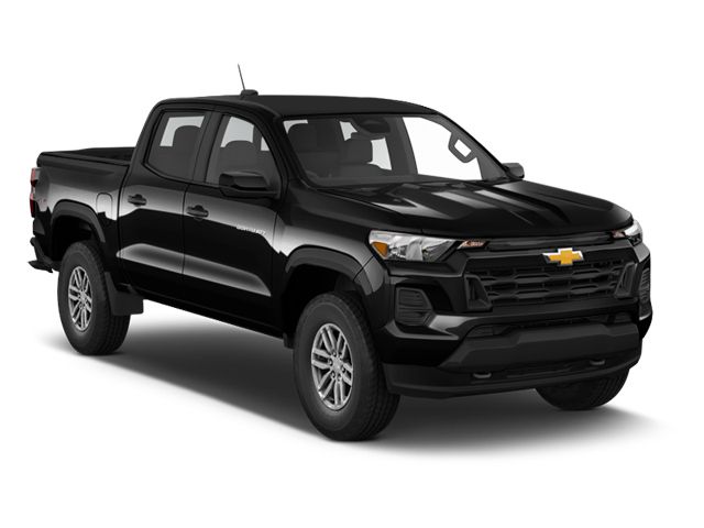 Black 2024 Chevrolet Colorado Pickup Truck Four-Wheel Drive 8-Speed Automatic