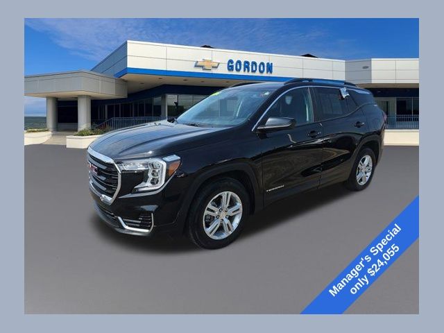 Black (Ebony Twilight Metallic) 2024 GMC Terrain SUV / Crossover Front-Wheel Drive 9-Speed Automatic