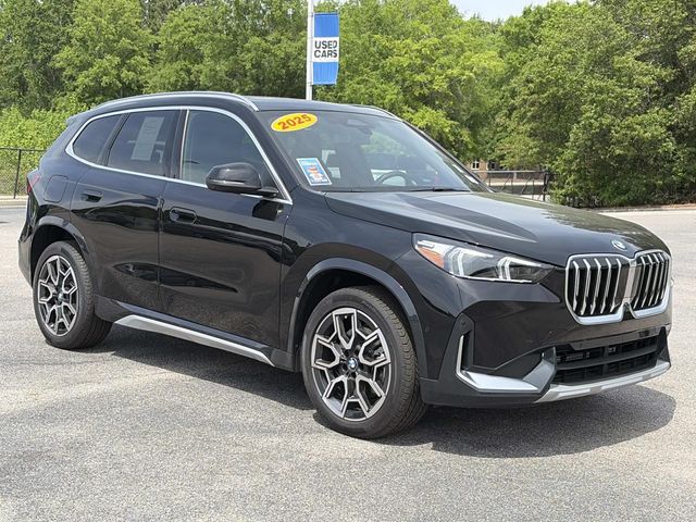 Jet Black 2025 BMW X1 xDrive28i SUV / Crossover All-Wheel Drive 7-Speed Automatic