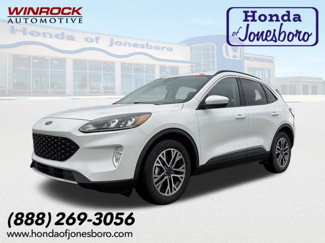 White Metallic 2020 Ford Escape SUV / Crossover Front-Wheel Drive 8-Speed Automatic