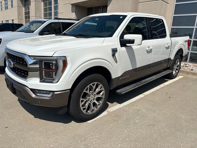 Used 2022 Ford F-150 King Ranch with VIN 1FTFW1ED0NFA69771 for sale in Kansas City