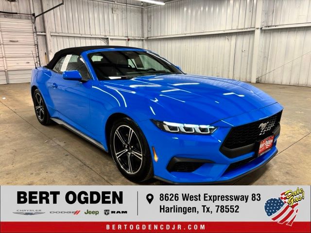 Grabber Blue Metallic 2025 Ford Mustang Convertible Rear-Wheel Drive Automatic