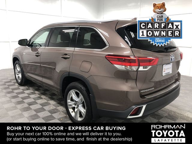 2017 Toyota Highlander Hybrid Limited 4