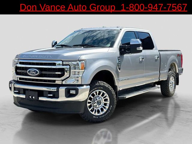 Silver Metallic 2021 Ford F-250 Super Duty Pickup Truck Four-Wheel Drive Automatic