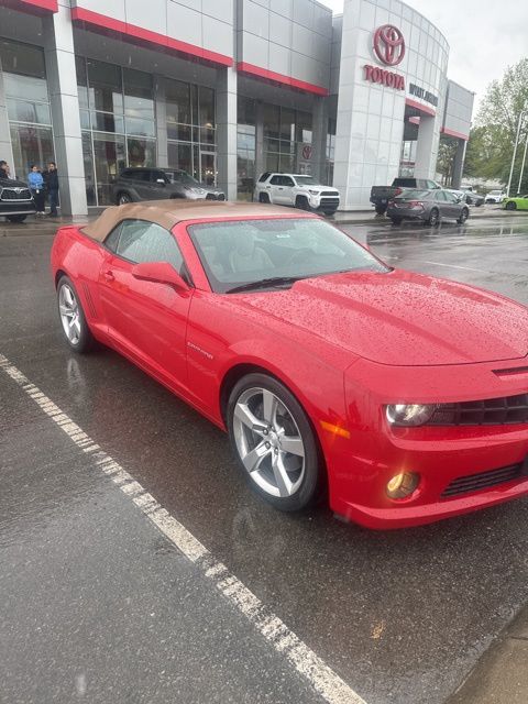 Victory Red 2011 Chevrolet Camaro 2SS Convertible RWD Convertible Rear-Wheel Drive 6-Speed Automatic