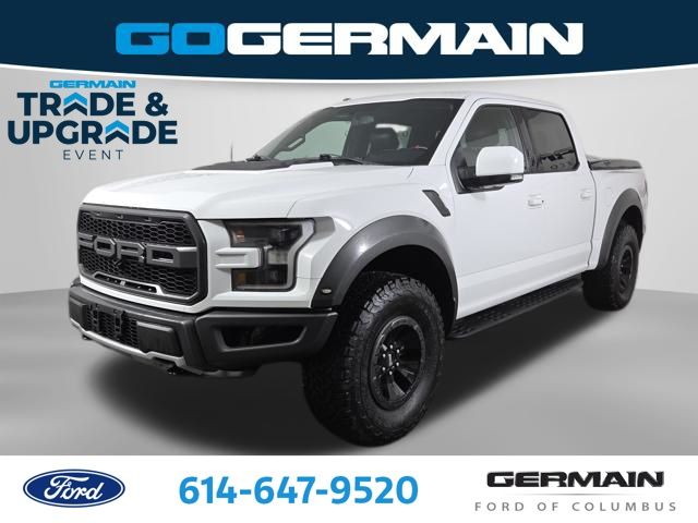 Oxford White 2017 Ford F-150 Raptor SuperCrew 4WD Pickup Truck Four-Wheel Drive Automatic