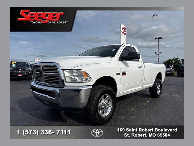 Bright White Clearcoat/Mineral Gray Metallic CC 2010 Dodge RAM 2500 Pickup Truck Four-Wheel Drive 5-Speed Automatic