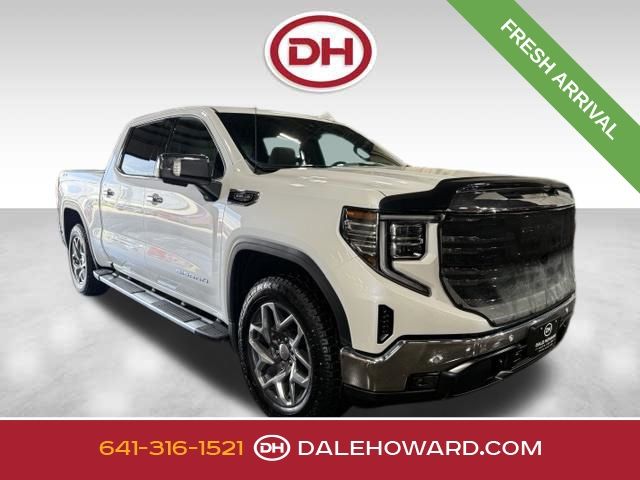 White Frost Tricoat 2022 GMC Sierra 1500 Pickup Truck Four-Wheel Drive Automatic