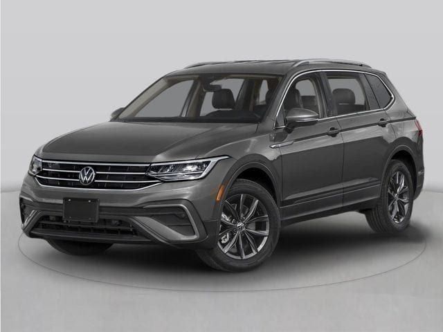 Platinum Gray Metallic 2023 Volkswagen Tiguan SUV / Crossover All-Wheel Drive 8-Speed Automatic