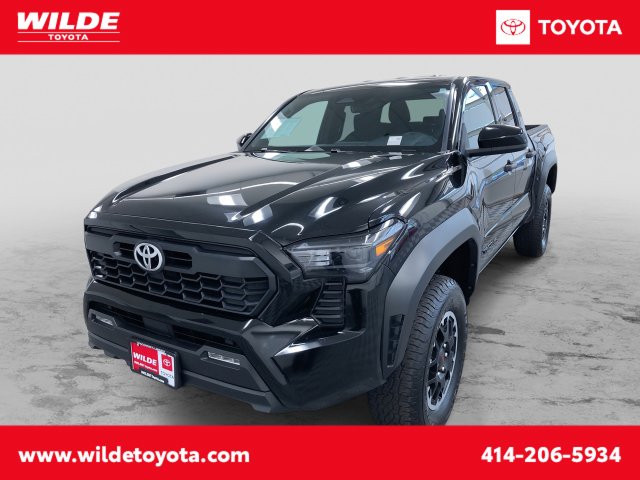 Black 2025 Toyota Tacoma Pickup Truck Four-Wheel Drive 8-Speed Automatic