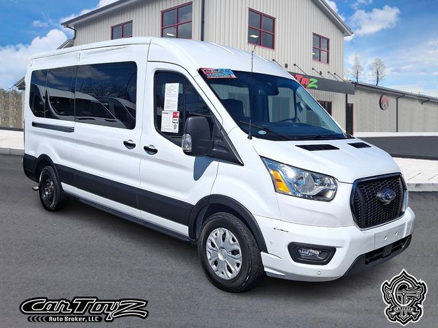 🚐🔥 2021 FORD TRANSIT 350 XLT • 15 PASSENGER VAN • SHUTTLE READY 🔥🚐 🚌 COMMERCIAL TRANSPORT READY • 15 PASSENGER SEATING • FORD CO-PILOT360 SAFETY