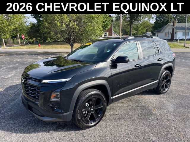 Mosaic Black Metallic 2026 Chevrolet Equinox SUV / Crossover Front-Wheel Drive Continuously Variable Transmission