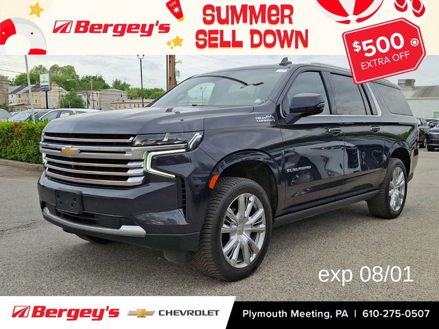 Dark Ash Metallic 2024 Chevrolet Suburban SUV / Crossover Four-Wheel Drive Automatic