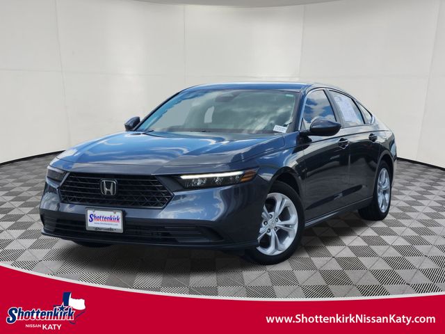 Gray 2025 Honda Accord Sedan Front-Wheel Drive Continuously Variable Transmission
