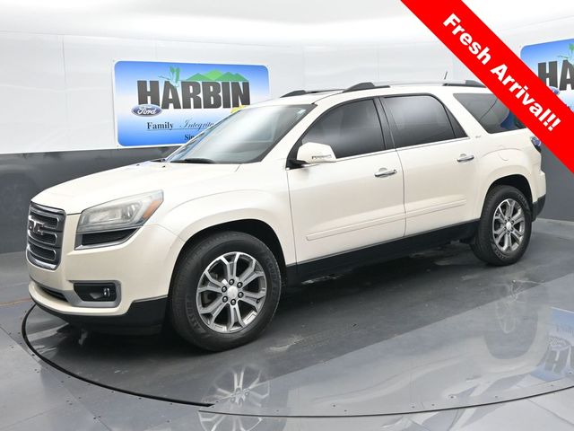 White Diamond Clearcoat 2014 GMC Acadia SLT-1 FWD SUV / Crossover Front-Wheel Drive 6-Speed Automatic