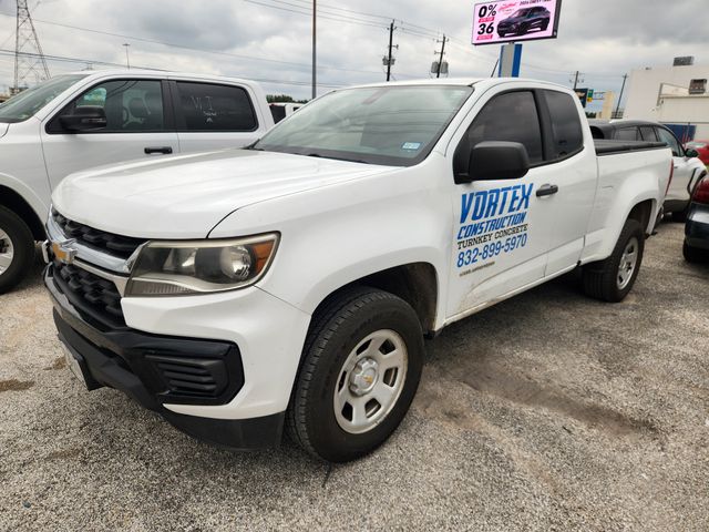 2021 Chevrolet Colorado Work Truck White at Texan GMC Buick
