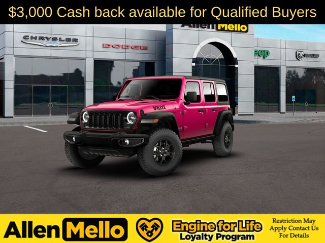 Tuscadero Pearlcoat 2026 Jeep Wrangler SUV / Crossover Four-Wheel Drive 8-Speed Automatic
