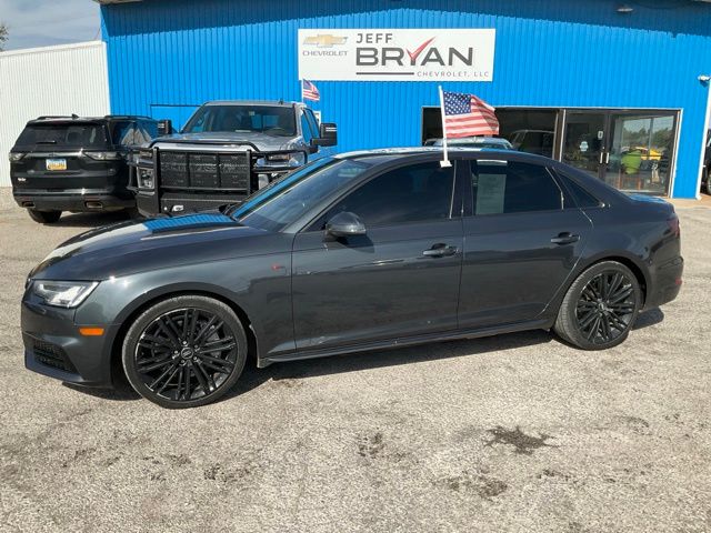 Gray 2017 Audi A4 Sedan Front-Wheel Drive 7-Speed Automatic