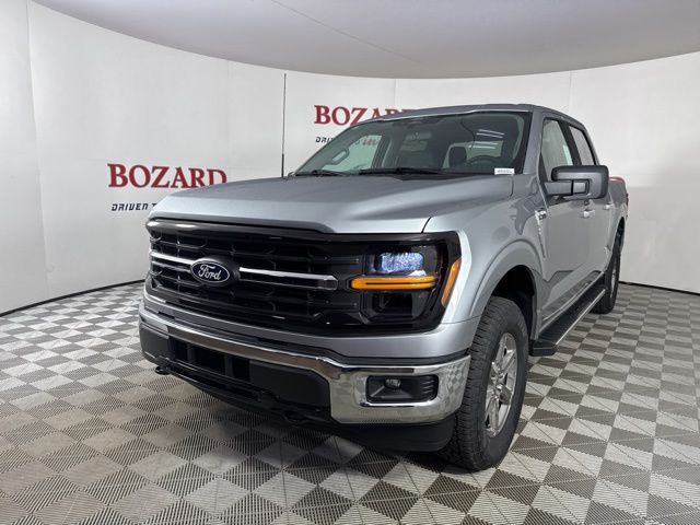 2025 Silver Metallic Ford F-150 XLT 4X4 Truck
