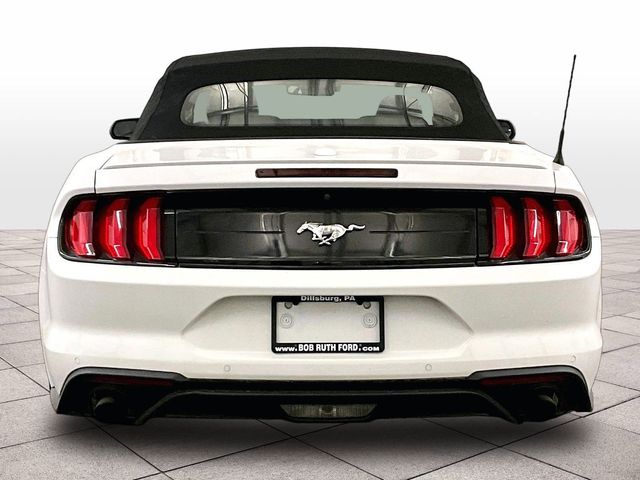 2021 Ford Mustang EcoBoost Premium White at Bob Ruth Ford