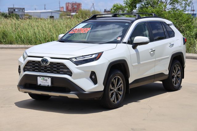 2022 Toyota RAV4 Hybrid Limited White at Emmons Autoplex