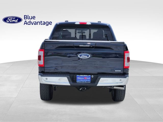 2023 Antimatter Blue Metallic Ford F-150 Lariat 4X4 Truck