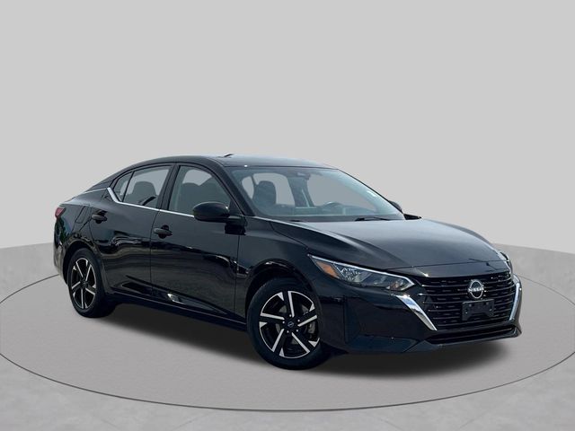 Super Black 2024 Nissan Sentra Sedan Front-Wheel Drive Continuously Variable Transmission