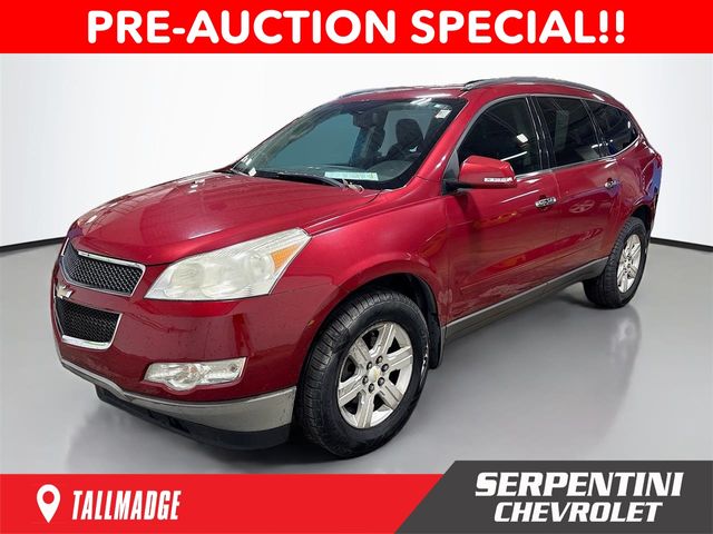 Crystal Red Tintcoat 2012 Chevrolet Traverse SUV / Crossover Front-Wheel Drive 6-Speed Automatic Overdrive