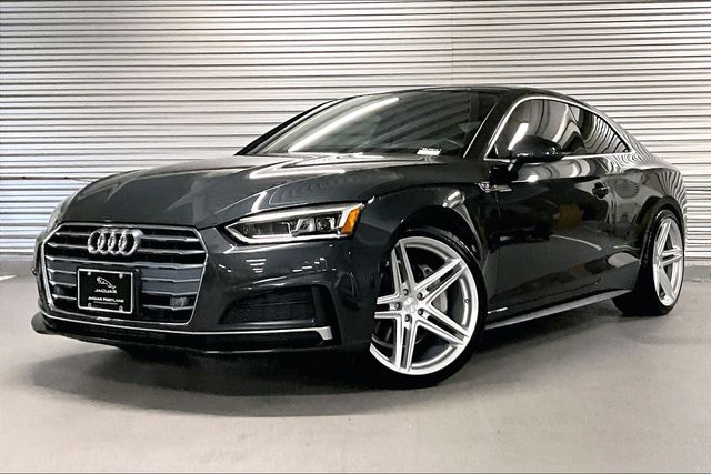 Manhattan Gray Metallic 2018 Audi A5 Coupe All-Wheel Drive 7-Speed Automatic