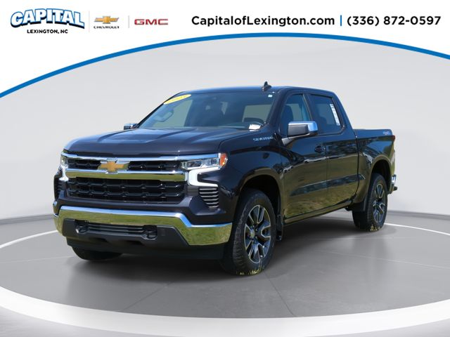 Dark Ash Metallic 2023 Chevrolet Silverado 1500 Pickup Truck Four-Wheel Drive 8-Speed Automatic