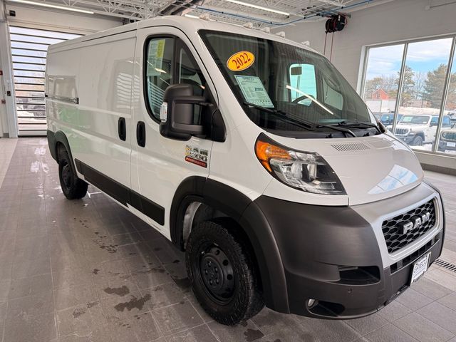 Bright White Clearcoat 2022 RAM ProMaster Van Front-Wheel Drive 9-Speed Automatic